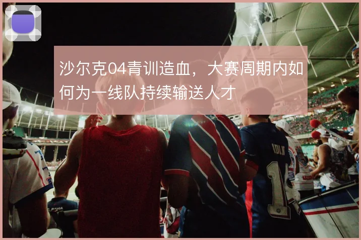 沙尔克04青训造血,大赛周期内如何为一线队持续输送人才